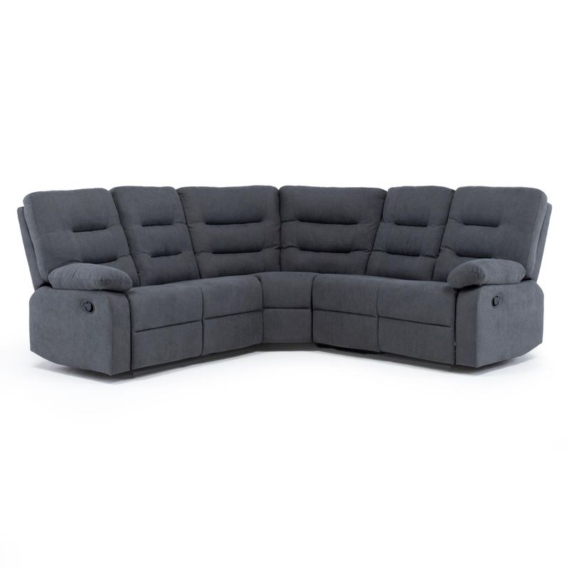 DANIELS - Sofá Seccional Reclinable 5 Cuerpos Malibu Daniels