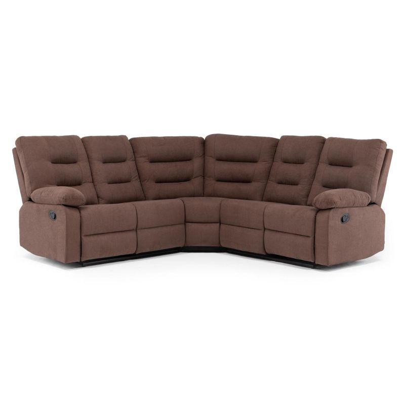 DANIELS - Sofá Seccional Reclinable 5 Cuerpos Malibu Daniels