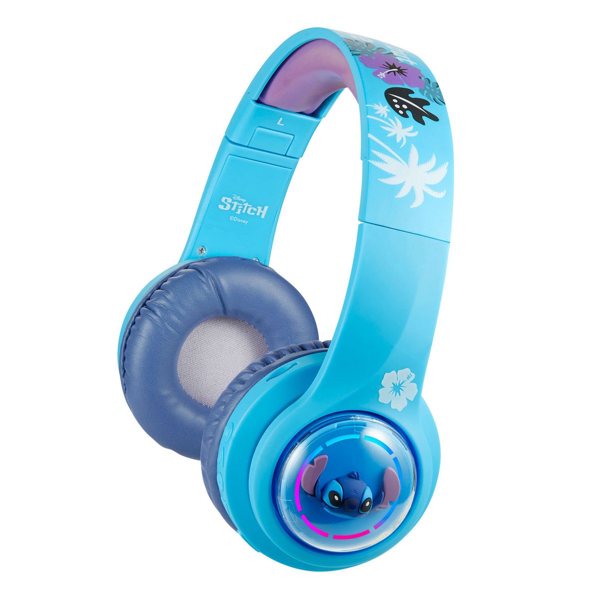 VAIS - Audifonos 3D Luces Bluetooth 3054-ST Stitch
