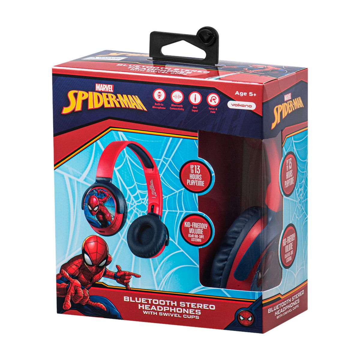 VAIS - Audifonos Bluetooth 9955-SM Spider-Man