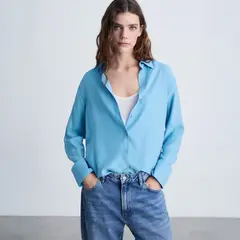 MANGO - BLUSA LIMA 87084067 CAR S