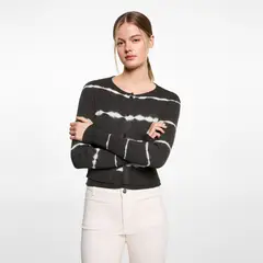 MANGO - Cárdigan Punto Fino Mujer