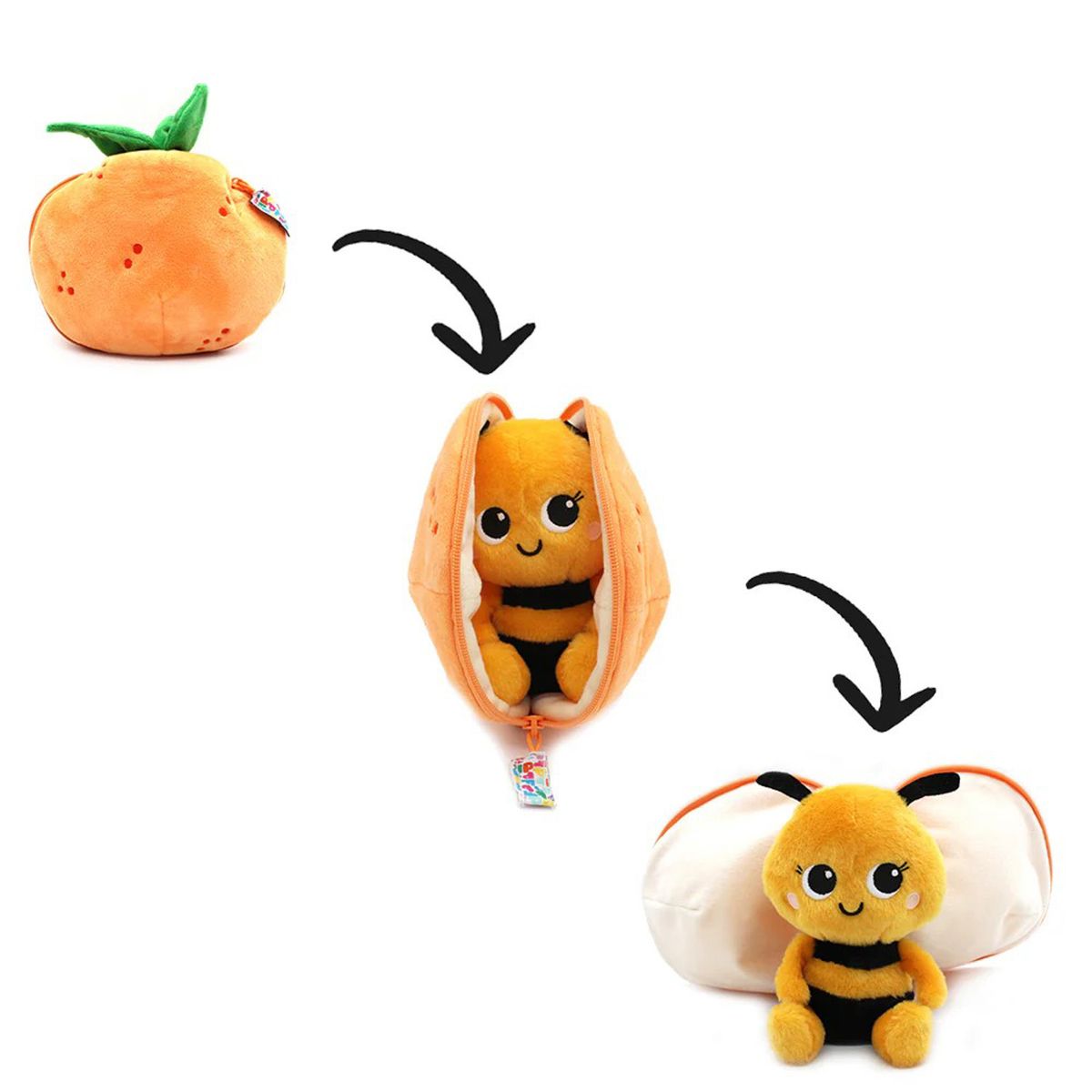 GENERICO - Peluche Buzzet La Abeja Mandarina Flipetz