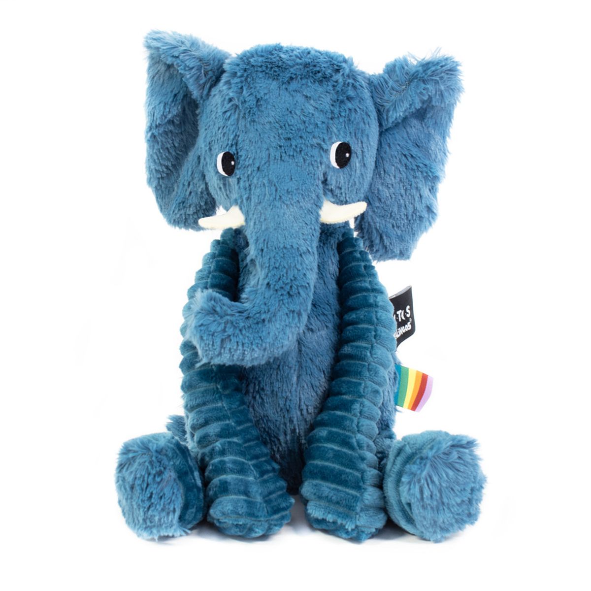LES PTIPOTOS - Peluche Elefante Dimoitou Azul Les Ptipotos