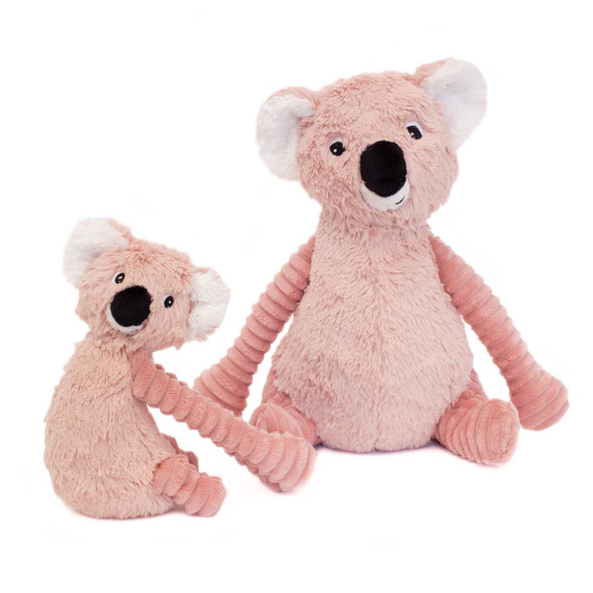 LES PTIPOTOS - Peluche Koala Trankilou Mama Y Bebe Rosa Les Ptipotos