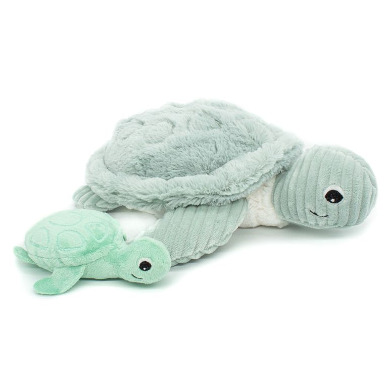 Peluche Tortuga Sauvenou Mama Y Bebe Menta