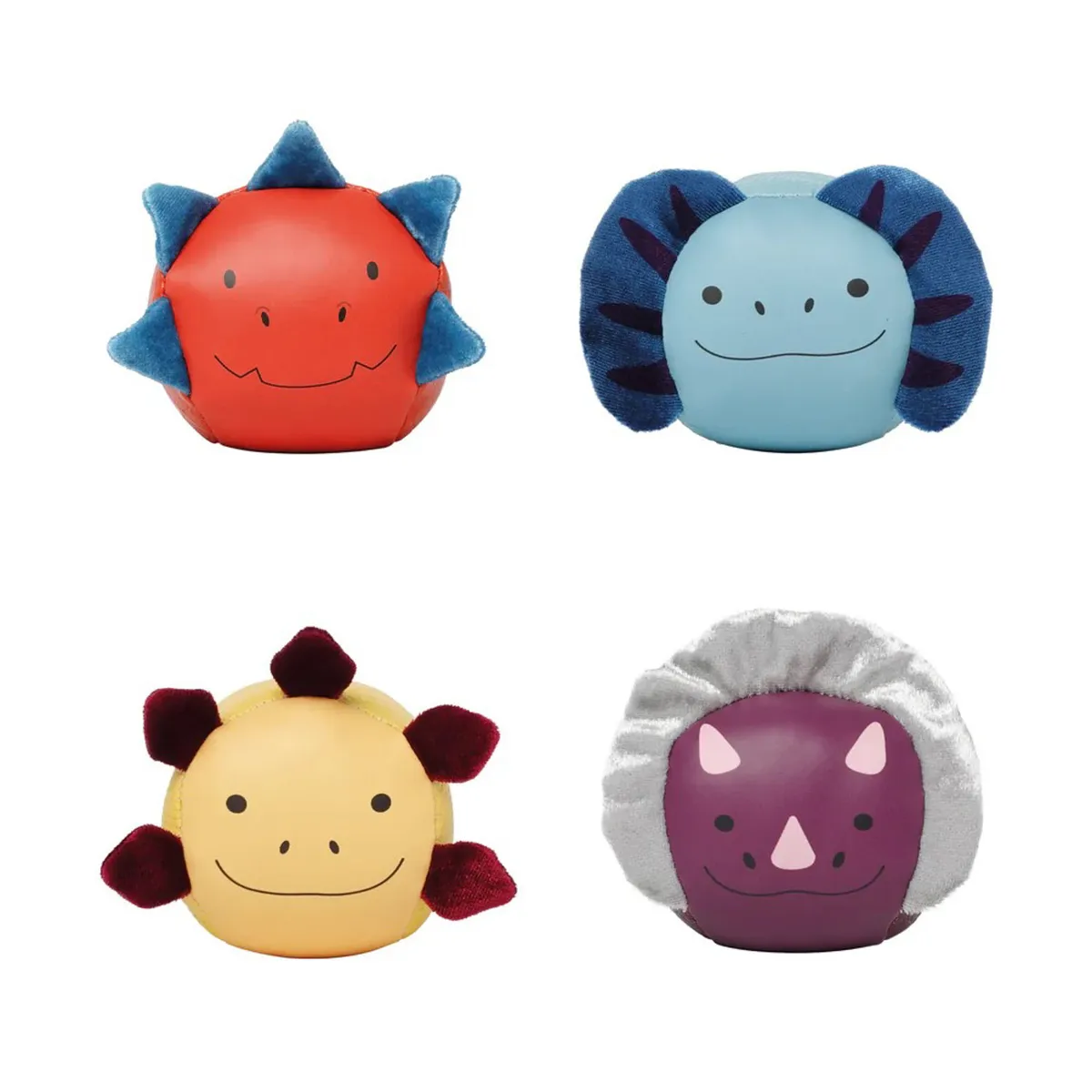 LITTLE BIG FRIENDS - Set de 4 Dooballs Dino Little Big Friends
