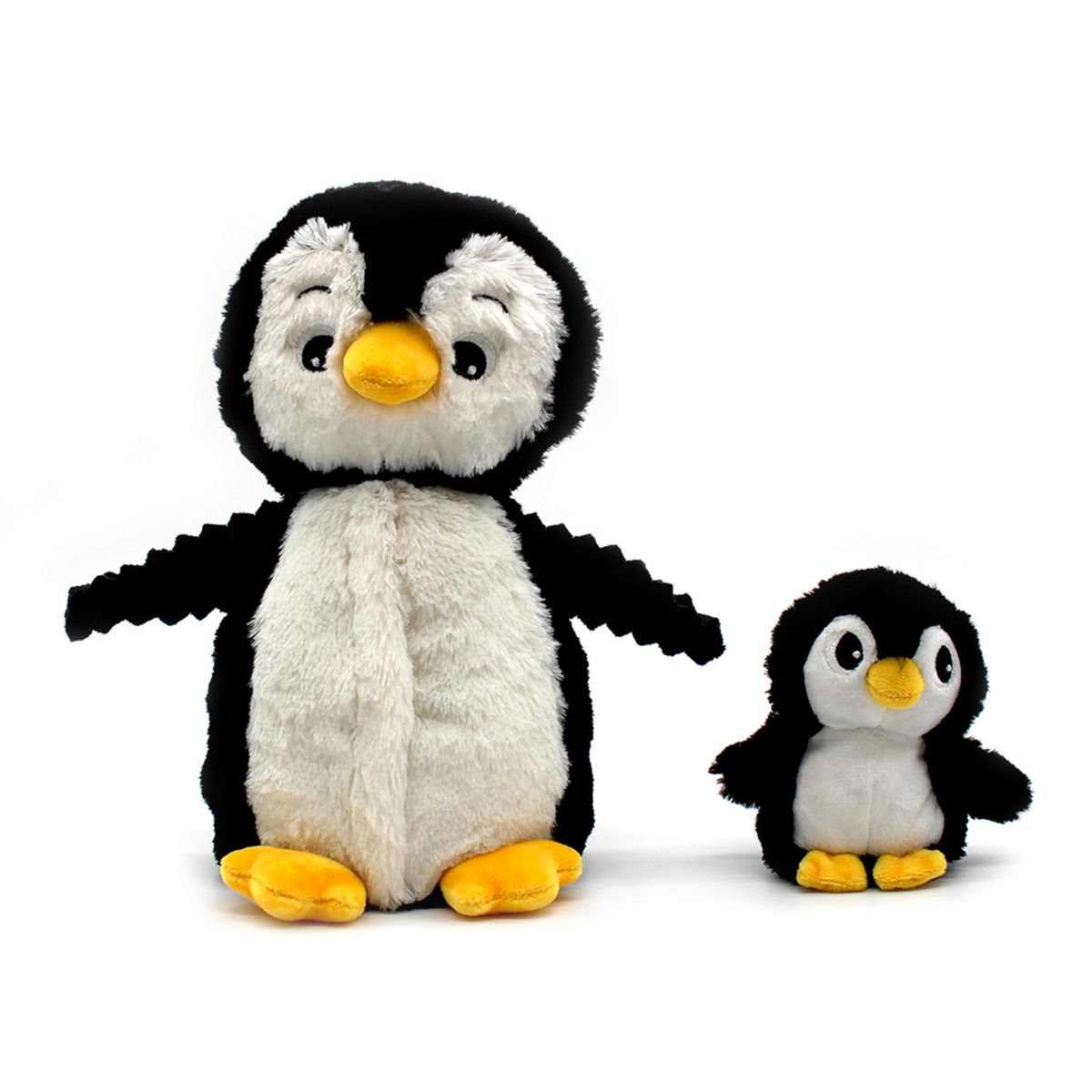 LES PTIPOTOS - Peluche Pinguino Iglou Mama Y Bebe Les Ptipotos