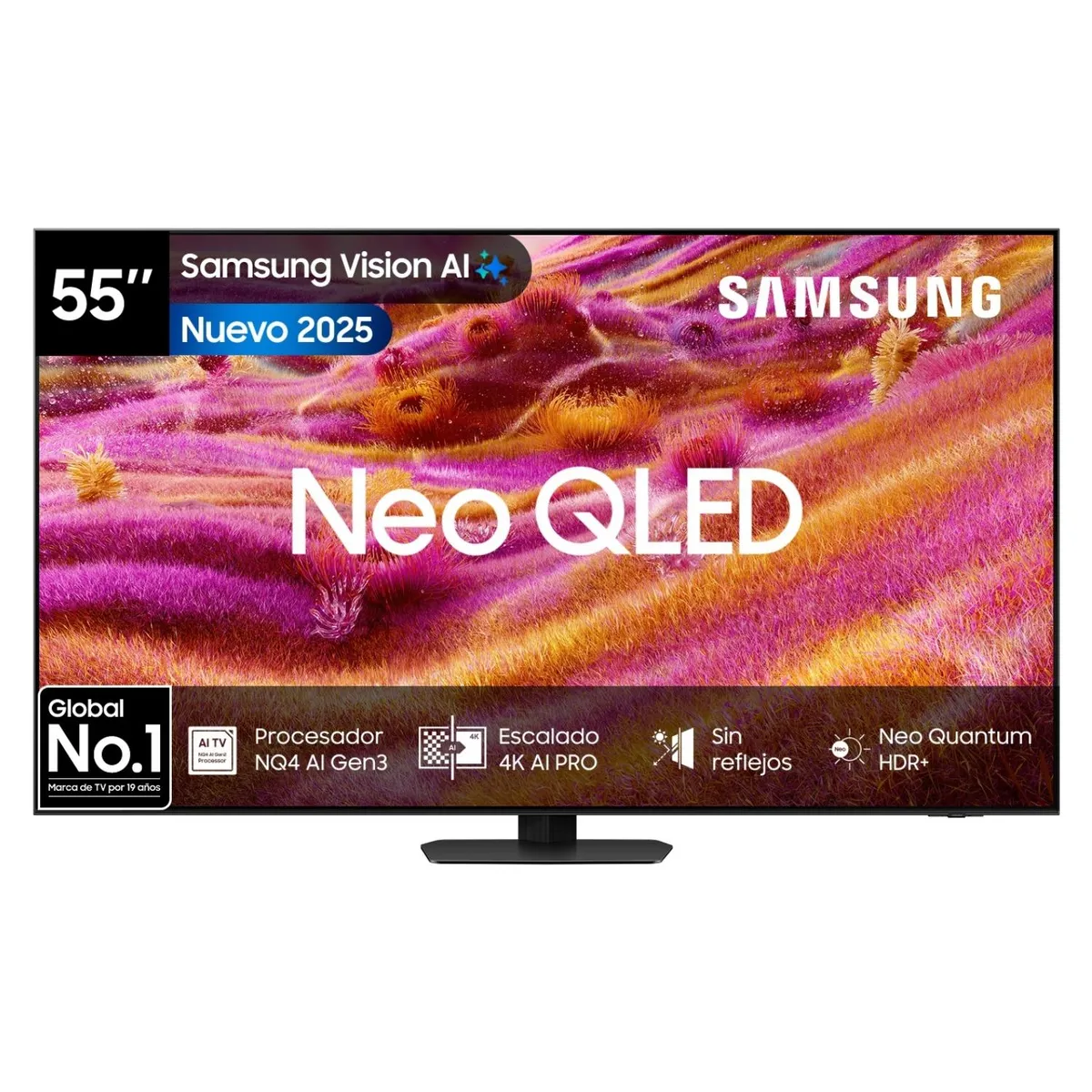 SAMSUNG - 55" Neo QLED Mini Led 4K QN90F Vision AI Smart TV (2025)