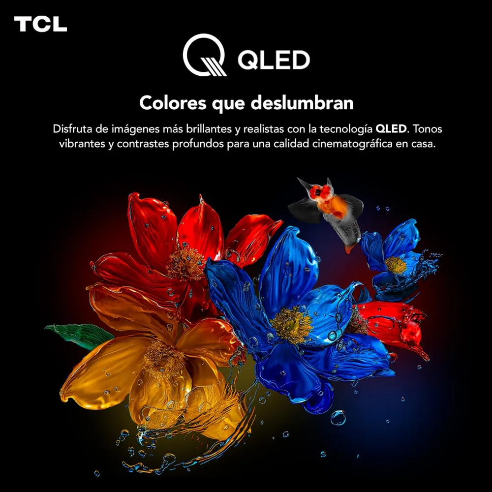 Smart TV 43" QLED 4K T6C Google TV, foto 5