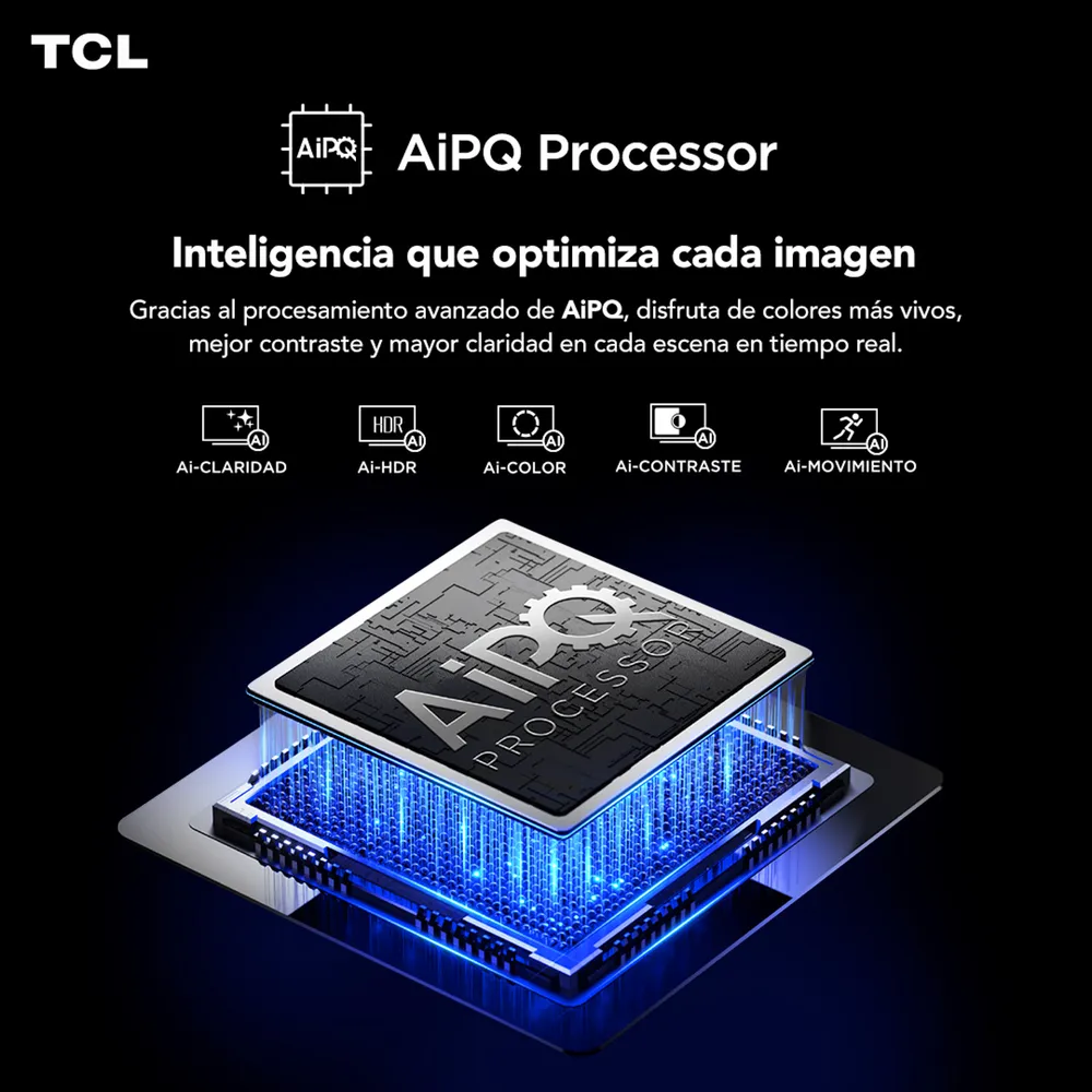 Smart TV 43" QLED 4K T6C Google TV, foto 6