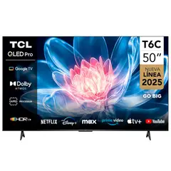 TCL - QLED Smart TV 50" 4K UHD T6C Android TV