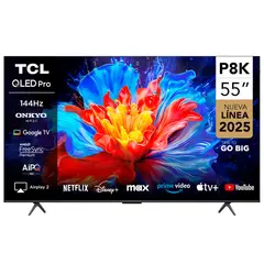 TCL - QLED Smart TV 55" 4K UHD P8K Android TV
