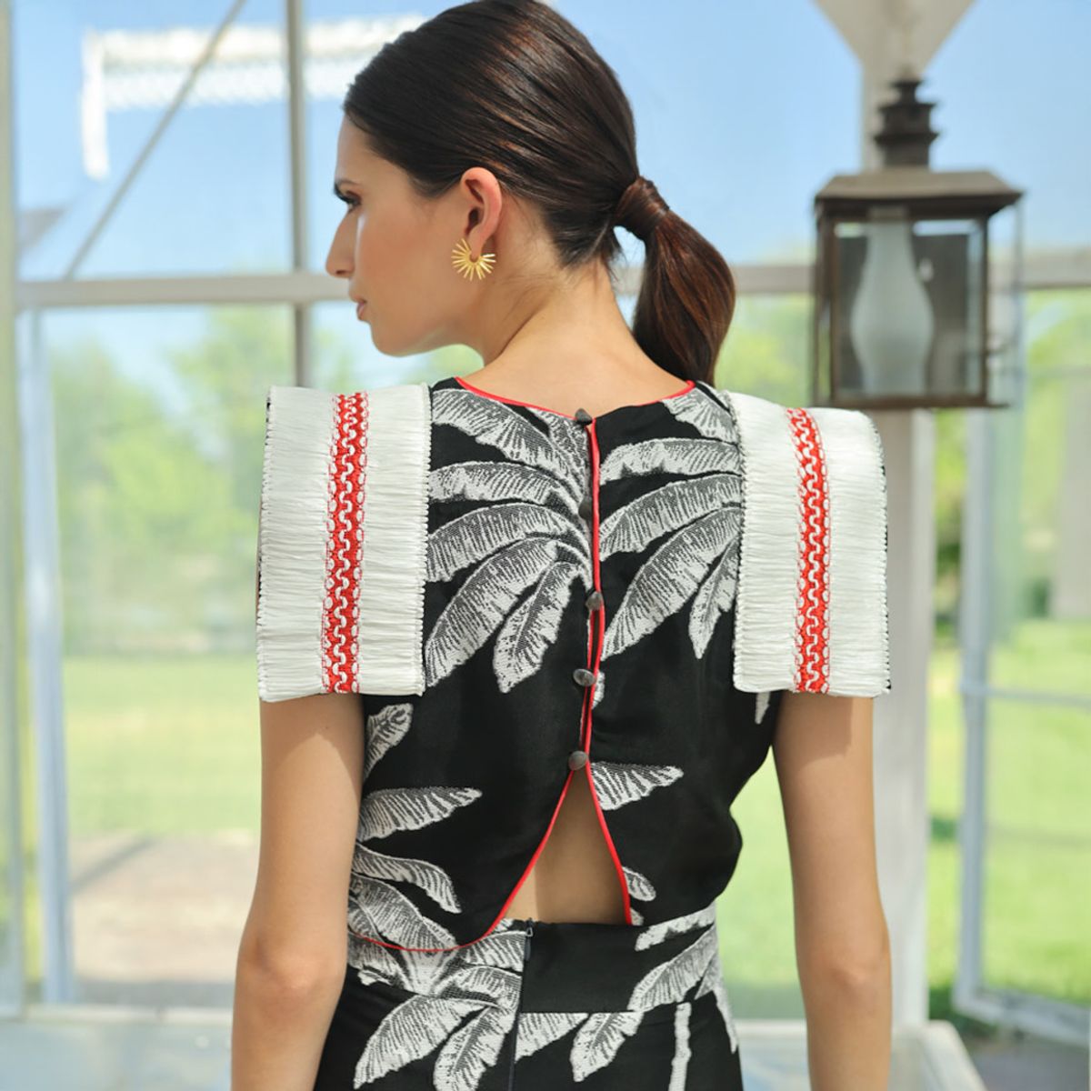 PANAMBI - Top Pasamaneria Mujer Panambi