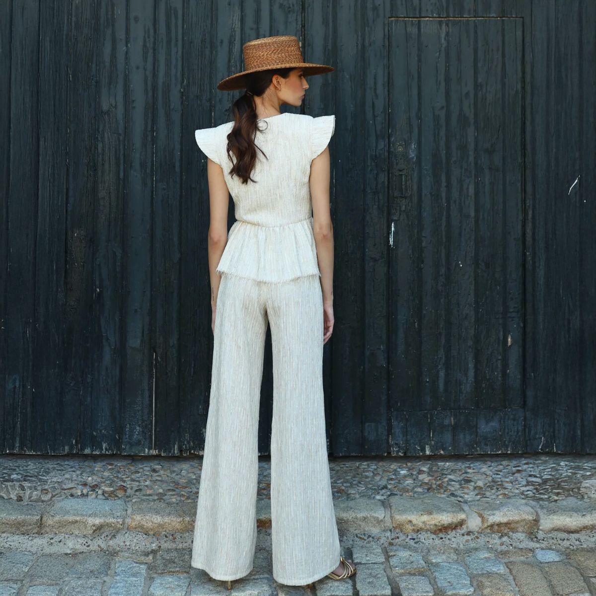 PANAMBI - Pantalón Crudo Chanel Mujer Mujer Panambi