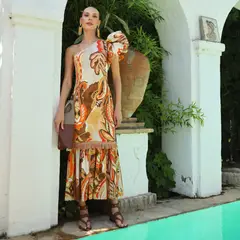 PANAMBI - Vestido Una Manga Mujer