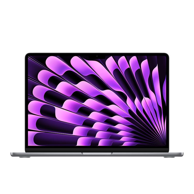 APPLE - Apple MacBook Air 13,6" (M3 (8n CPU,8n GPU), 16GB RAM, 256GB SSD)-Gris Espacial