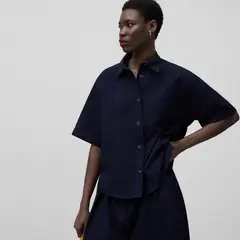 ADOLFO DOMINGUEZ - Camisa 100% Algodón Mujer