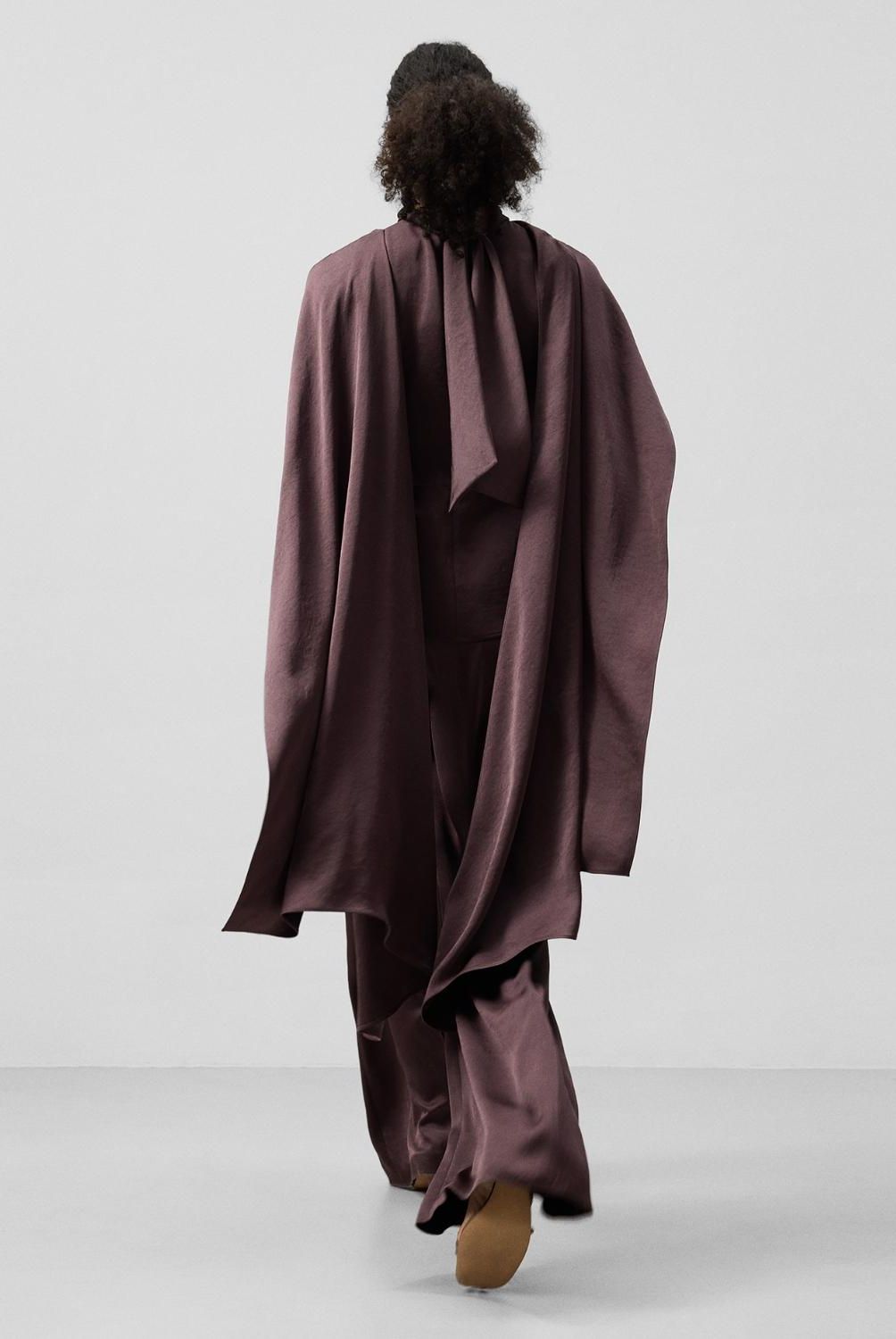 ADOLFO DOMINGUEZ - Pantalón Ancho Tiro Alto Mujer Adolfo Dominguez