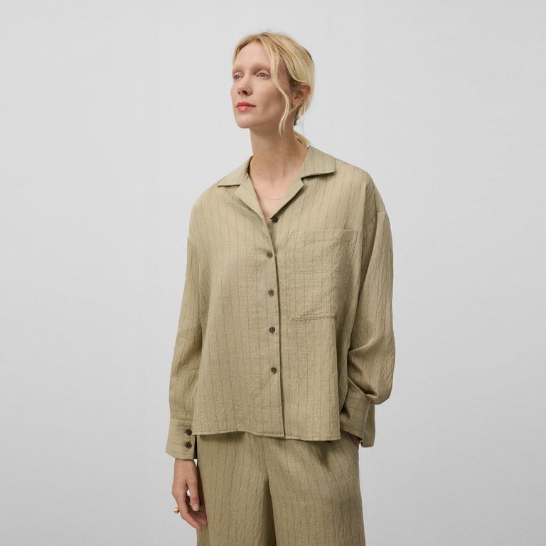 ADOLFO DOMINGUEZ Blusa Ancha Mujer