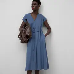 ADOLFO DOMINGUEZ - Vestido Ramio Mujer