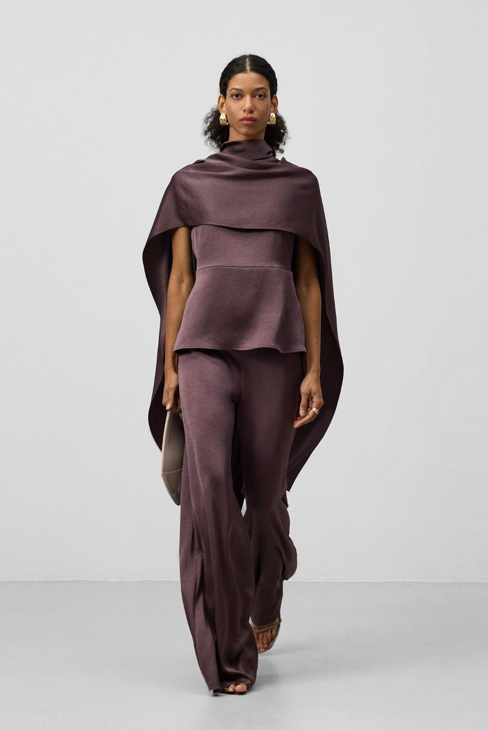 ADOLFO DOMINGUEZ - Camisa Efecto Satinado Mujer Adolfo Dominguez