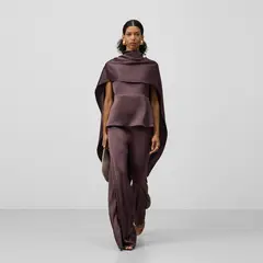 ADOLFO DOMINGUEZ - Camisa Efecto Satinado Mujer Adolfo Domínguez