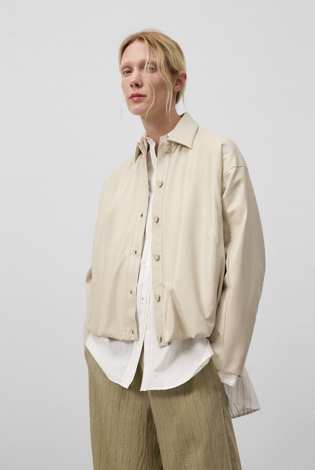ADOLFO DOMINGUEZ - Chaqueta Botones Mujer Adolfo Dominguez