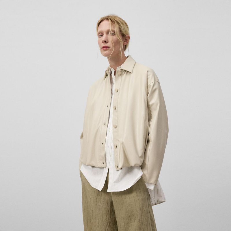 ADOLFO DOMINGUEZ - Chaqueta Botones Mujer Adolfo Dominguez