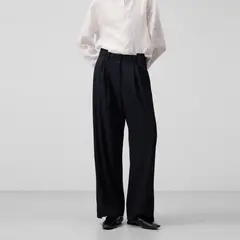 ADOLFO DOMINGUEZ - Pantalón Ancho Mujer