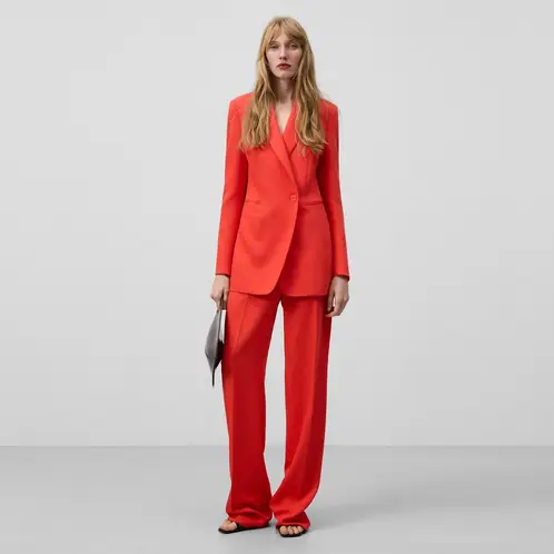 ADOLFO DOMINGUEZ - Pantalón Ancho Mujer