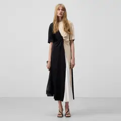 ADOLFO DOMINGUEZ - Vestido Midi Estampado Mujer