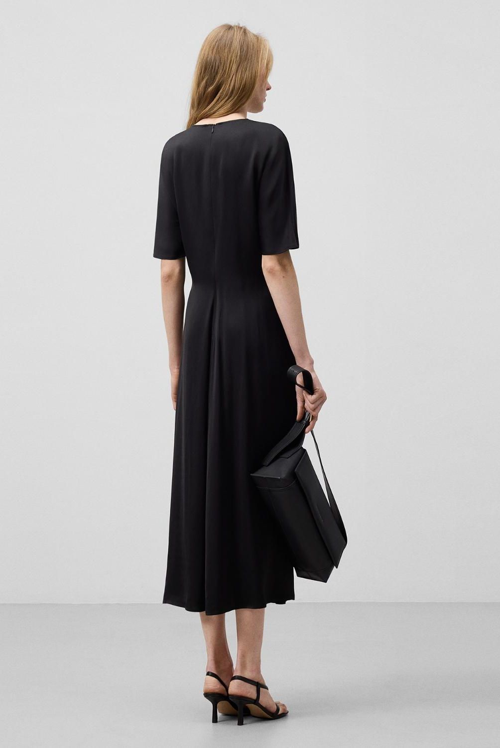 ADOLFO DOMINGUEZ - Vestido Midi Estampado Mujer Adolfo Dominguez