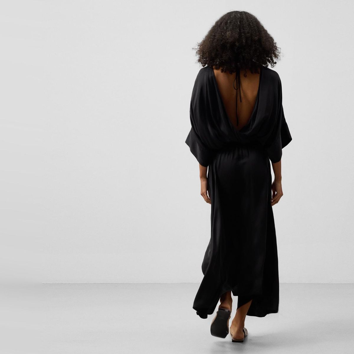 ADOLFO DOMINGUEZ - Vestido Midi Mujer Adolfo Dominguez