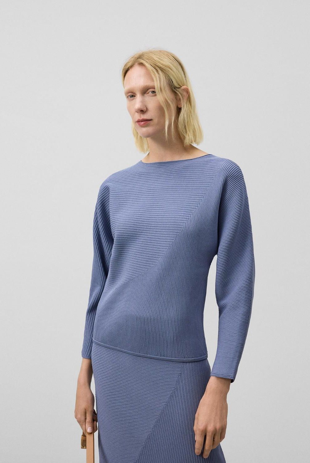 ADOLFO DOMINGUEZ - Sweater Cuello Redondo Mujer Adolfo Dominguez