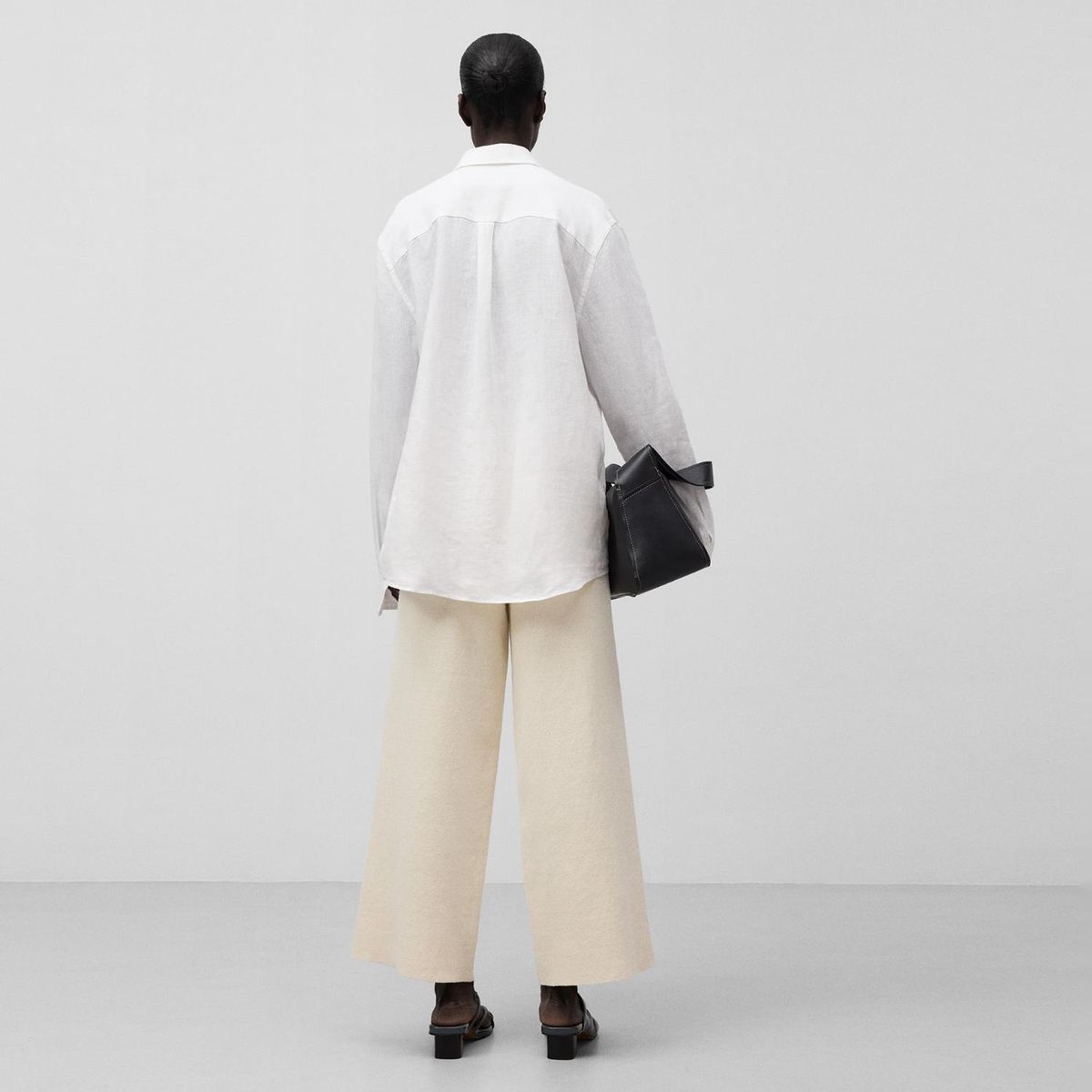 ADOLFO DOMINGUEZ - Pantalón Lino Mujer Adolfo Dominguez