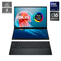 Notebooks Zenbook Duo UX8406 Intel Core Ultra 9 32GB SSD 1TB SSD 14” 3K 120 Hz Touch Screen