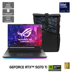 ASUS - Notebooks Gamer ROG Strix G16 G615 Intel Core Ultra 9 NVIDIA GeForce RTX 5070 Ti 32GB RAM 1TB SSD 16” 2.5k 240Hz