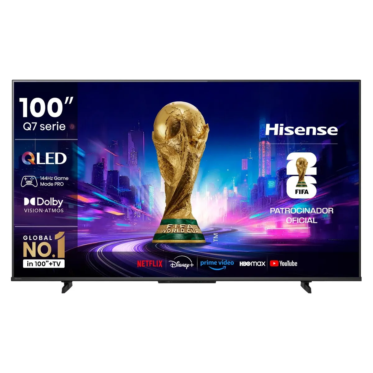 HISENSE - Smart Tv QLED 100" 100Q7QG 4K Hisense