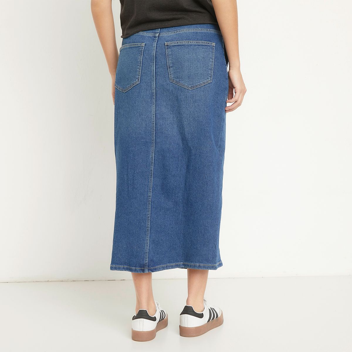 ONLY - Falda Midi Mujer Only