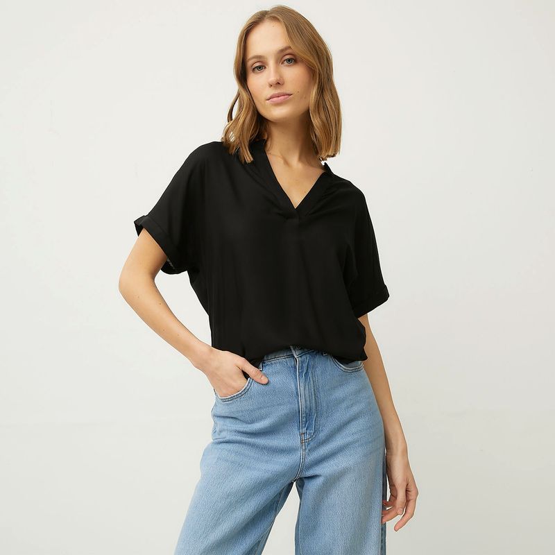 VERO MODA - Blusa Manga Corta Mujer Vero Moda