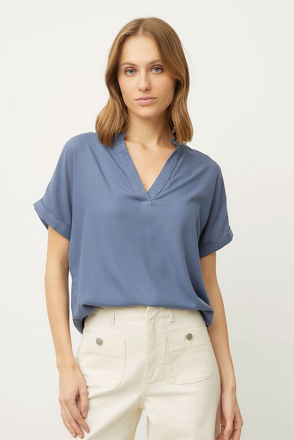 VERO MODA - Blusa Manga Corta Mujer Vero Moda
