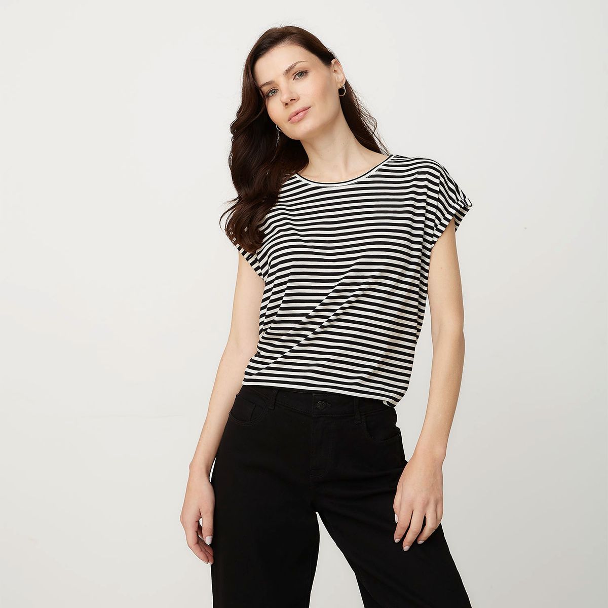 VERO MODA - Polera Rayas Mujer Vero Moda