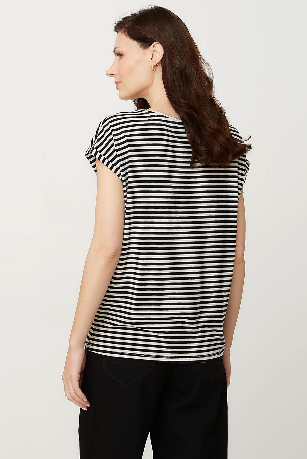 VERO MODA - Polera Estampada Manga Corta Mujer Vero Moda