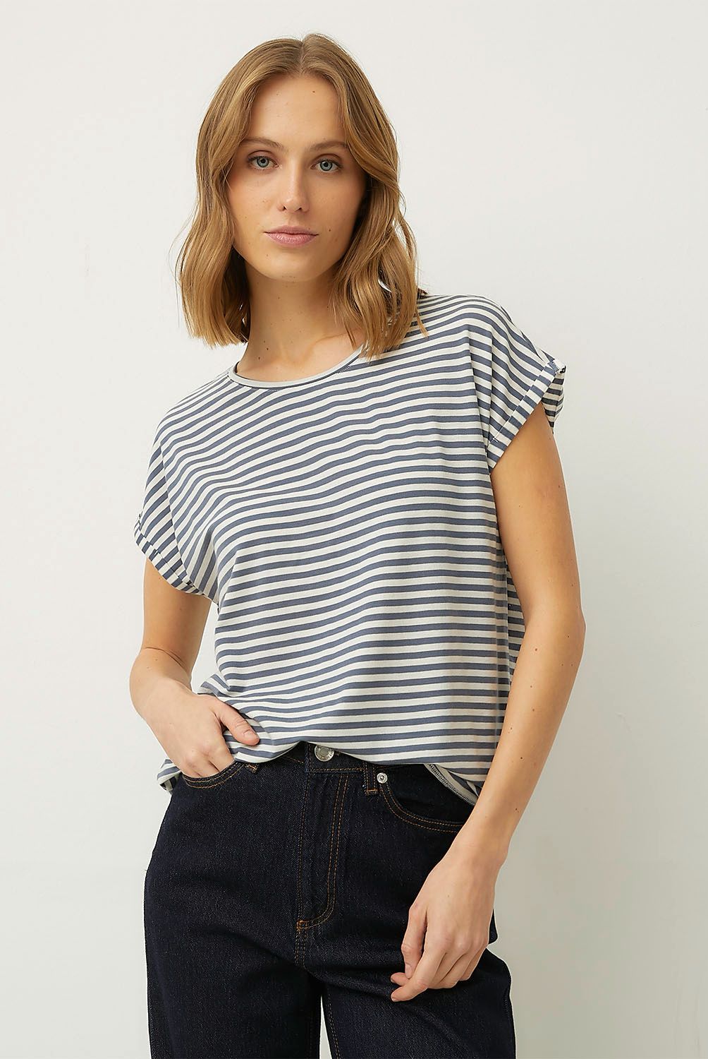 VERO MODA - Polera Estampada Manga Corta Mujer Vero Moda
