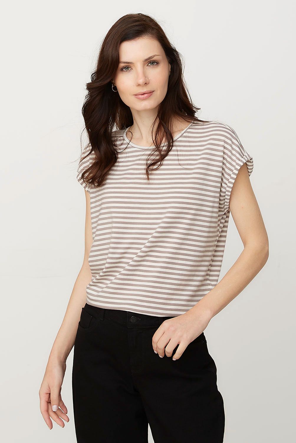 VERO MODA - Polera Estampada Manga Corta Mujer Vero Moda