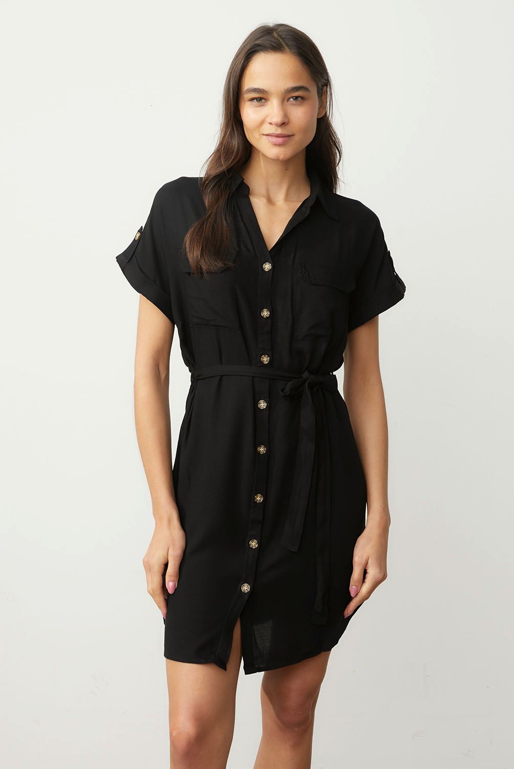 VERO MODA - Vestido Largo Botones  Mujer Vero Moda