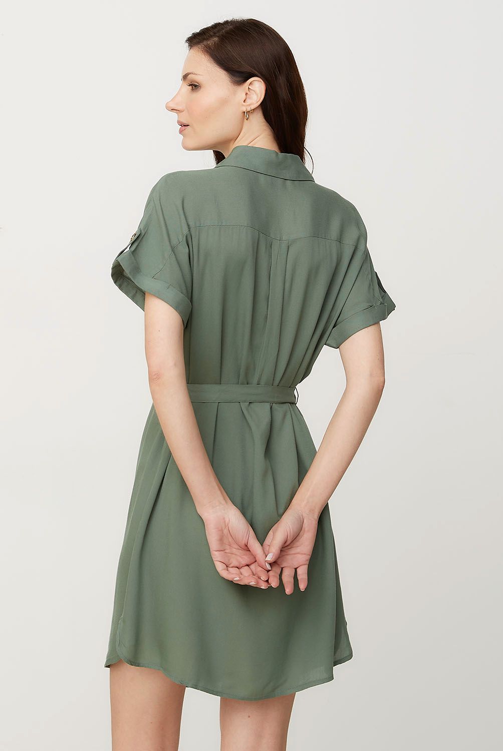 VERO MODA - Vestido Largo Botones  Mujer Vero Moda