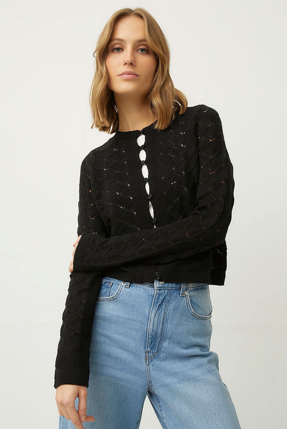 VERO MODA - Sweater Manga Larga Algodón Mujer Vero Moda