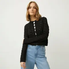 VERO MODA - Sweater Manga Larga Algodón Mujer